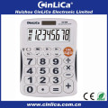 Patente levou display desktop calculadora com led backlight DS-828